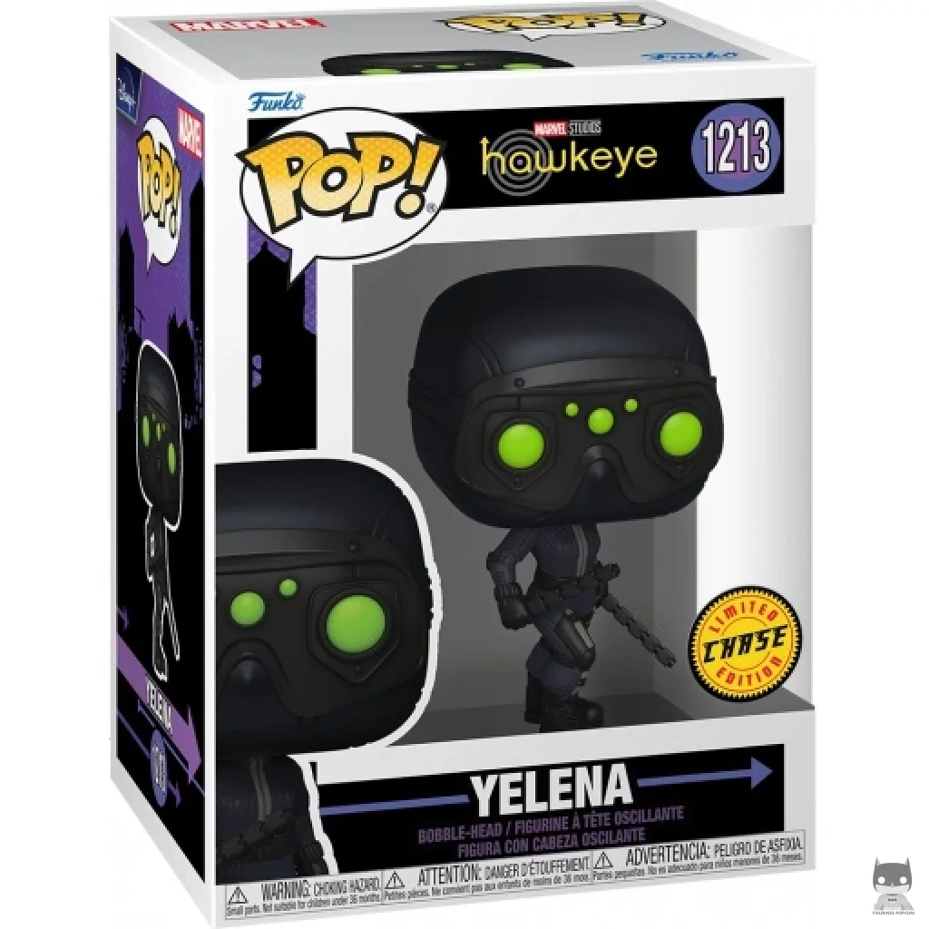 Figura Funko Pop! Yelena (Chase) en su caja