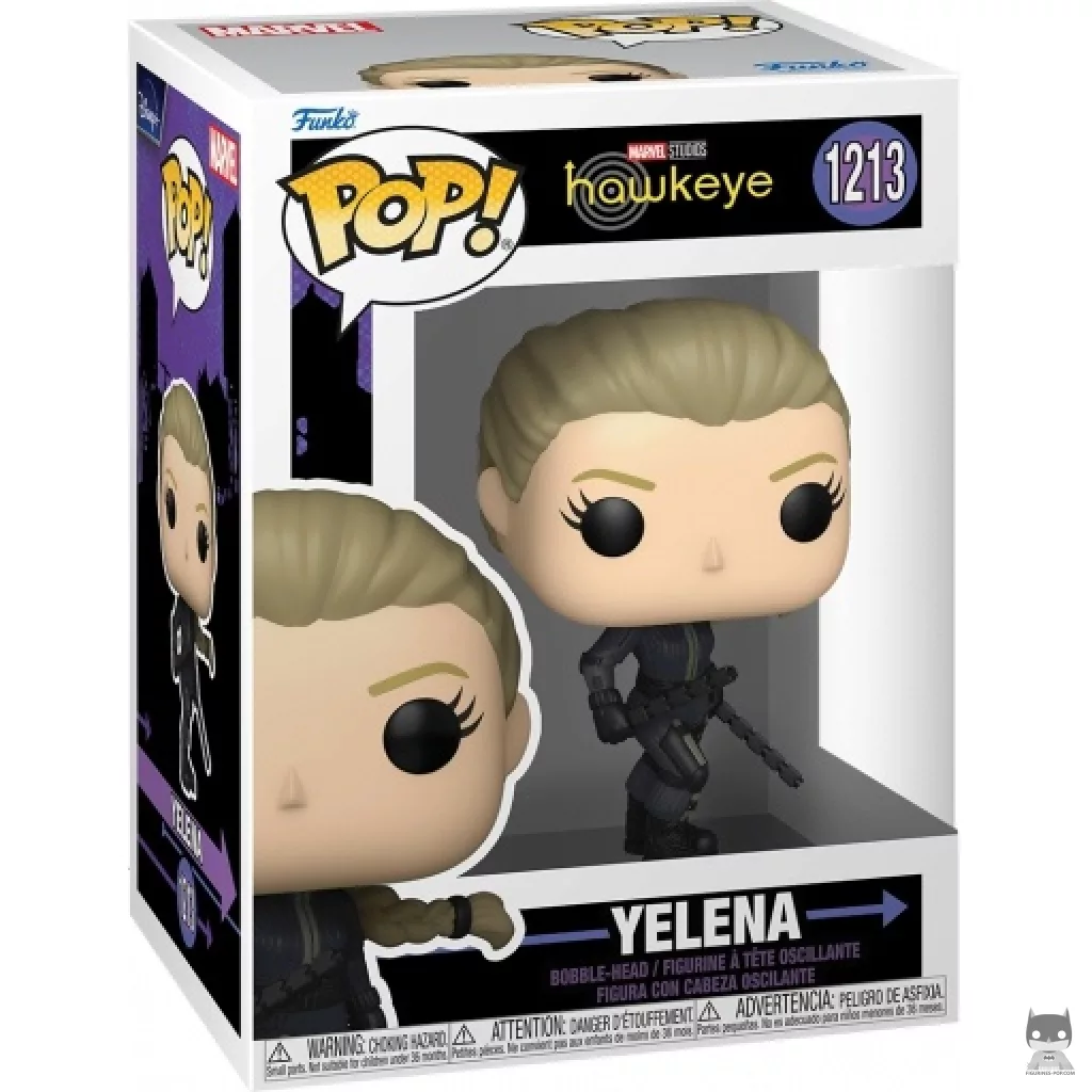 Figura Funko Pop! Yelena en su caja