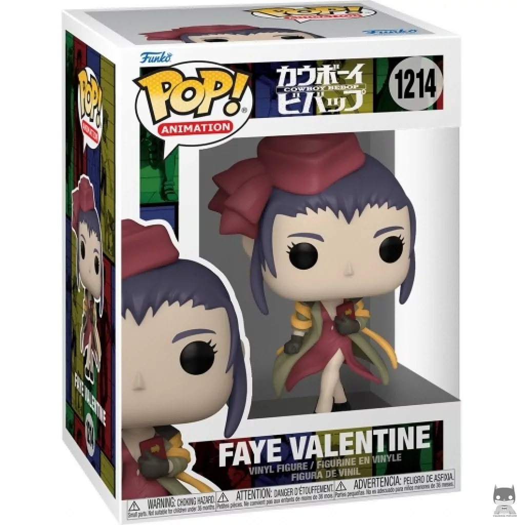 Figura Funko Pop! Faye Valentine en su caja