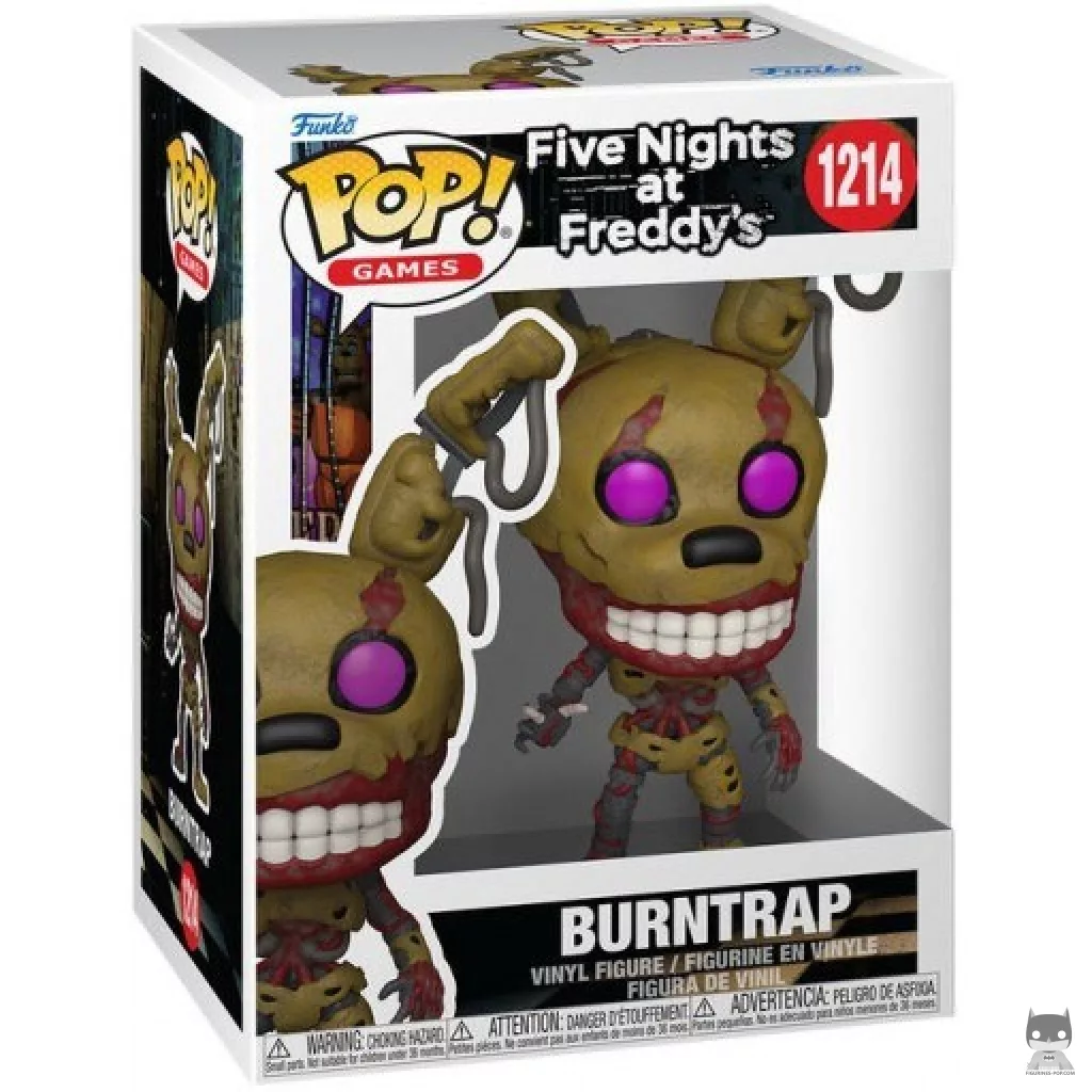 Figura Funko Pop! Burntrap en su caja
