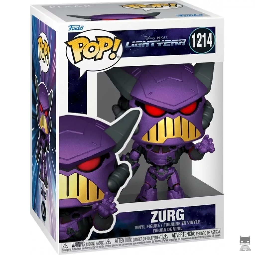Figura Funko Pop! Emperador Zurg en su caja