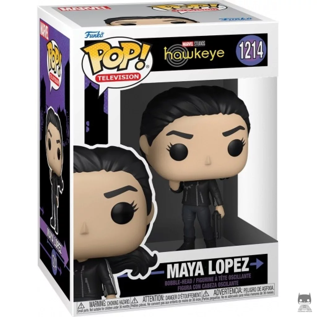 Figura Funko Pop! Maya Lopez en su caja