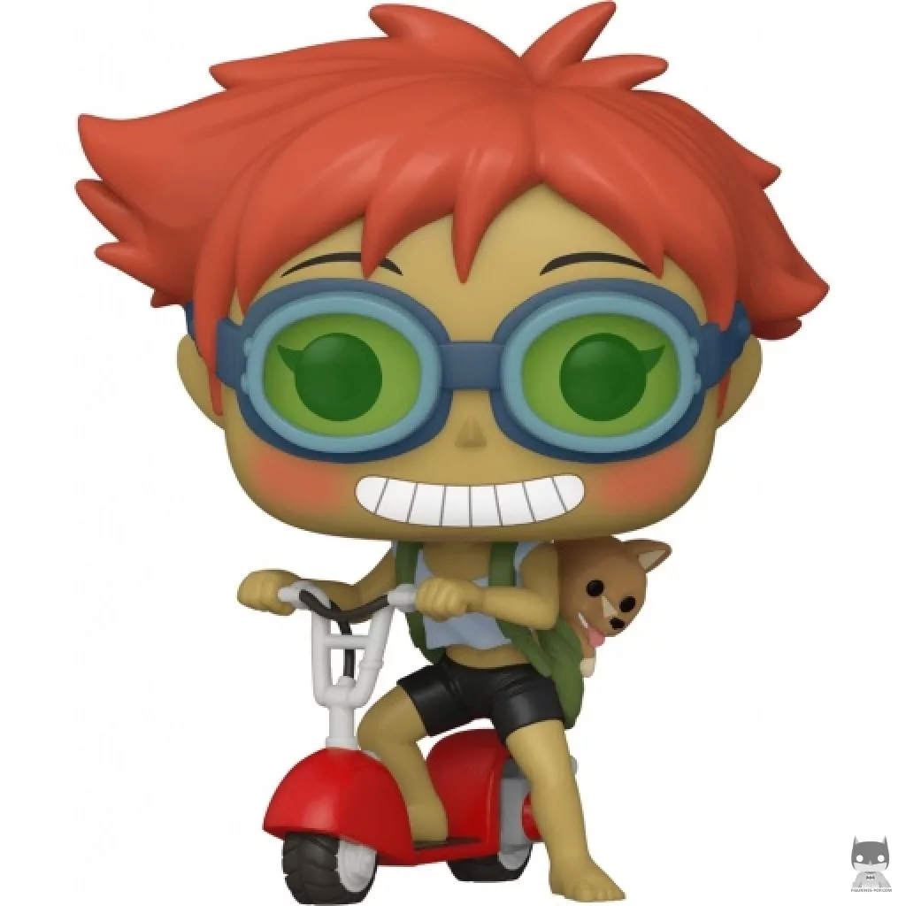 Figura Funko Pop! Ed & Ein en scooter (Cowboy Bebop)