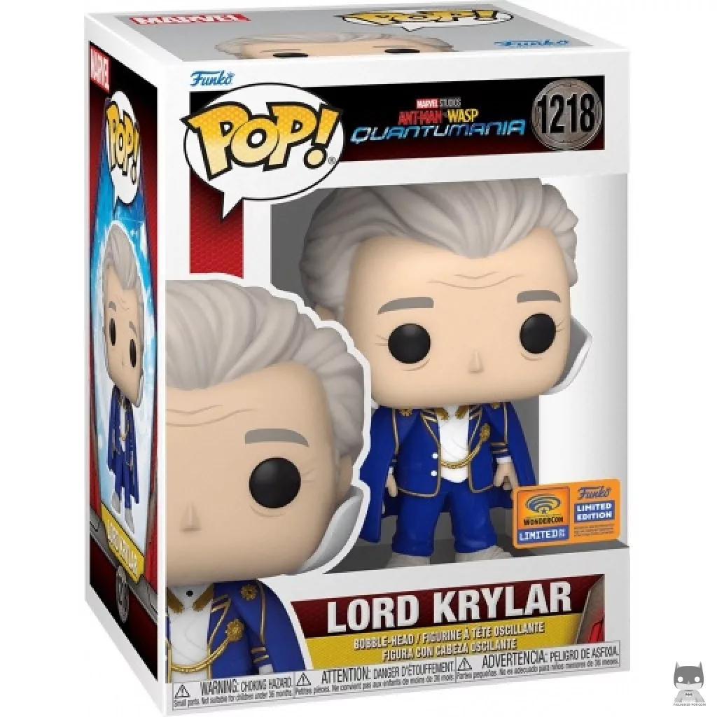 Figura Funko Pop! Lord Krylar en su caja
