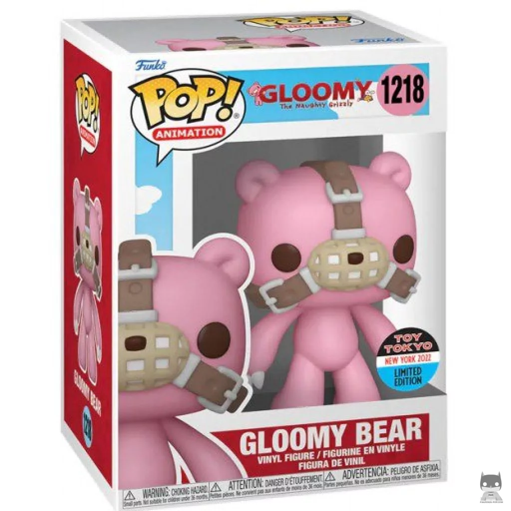 Figura Funko Pop! Gloomy Bear en su caja