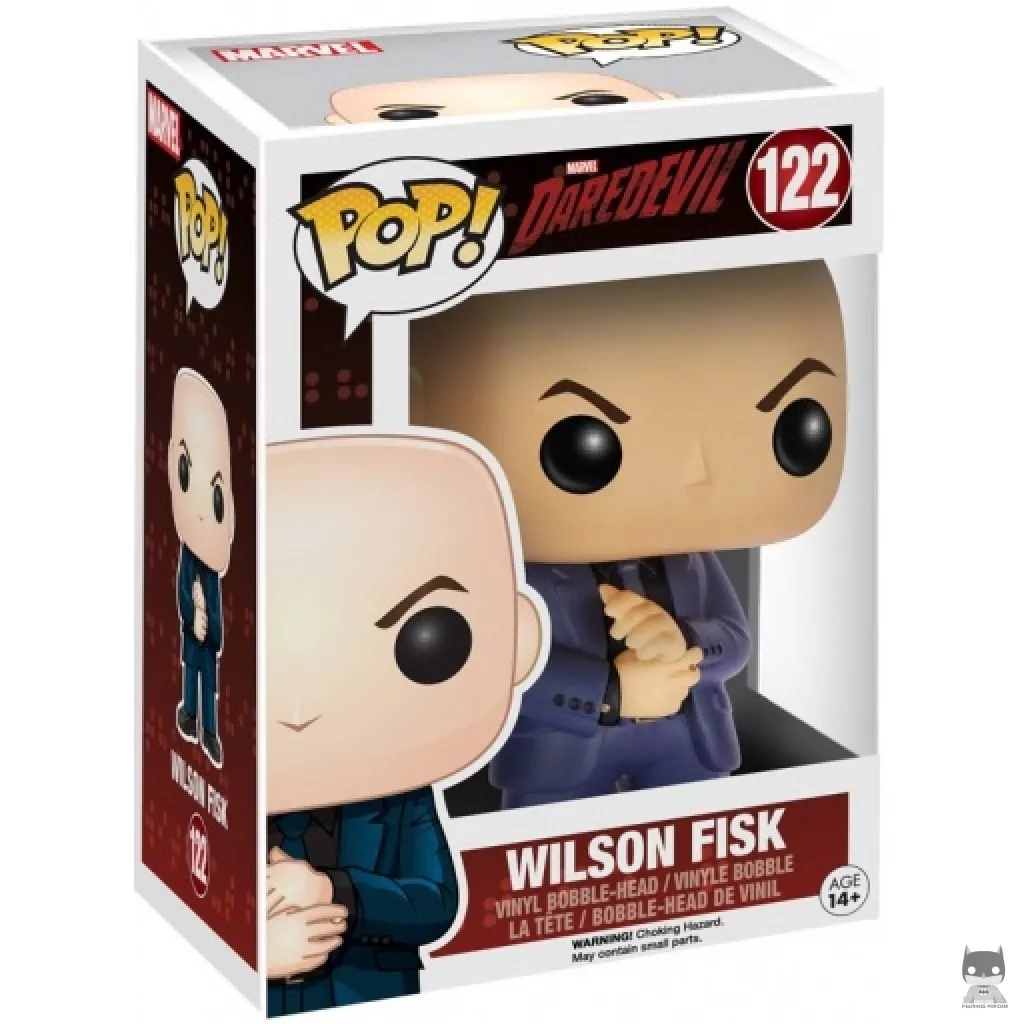 Figura Funko Pop! Wilson Fisk en su caja