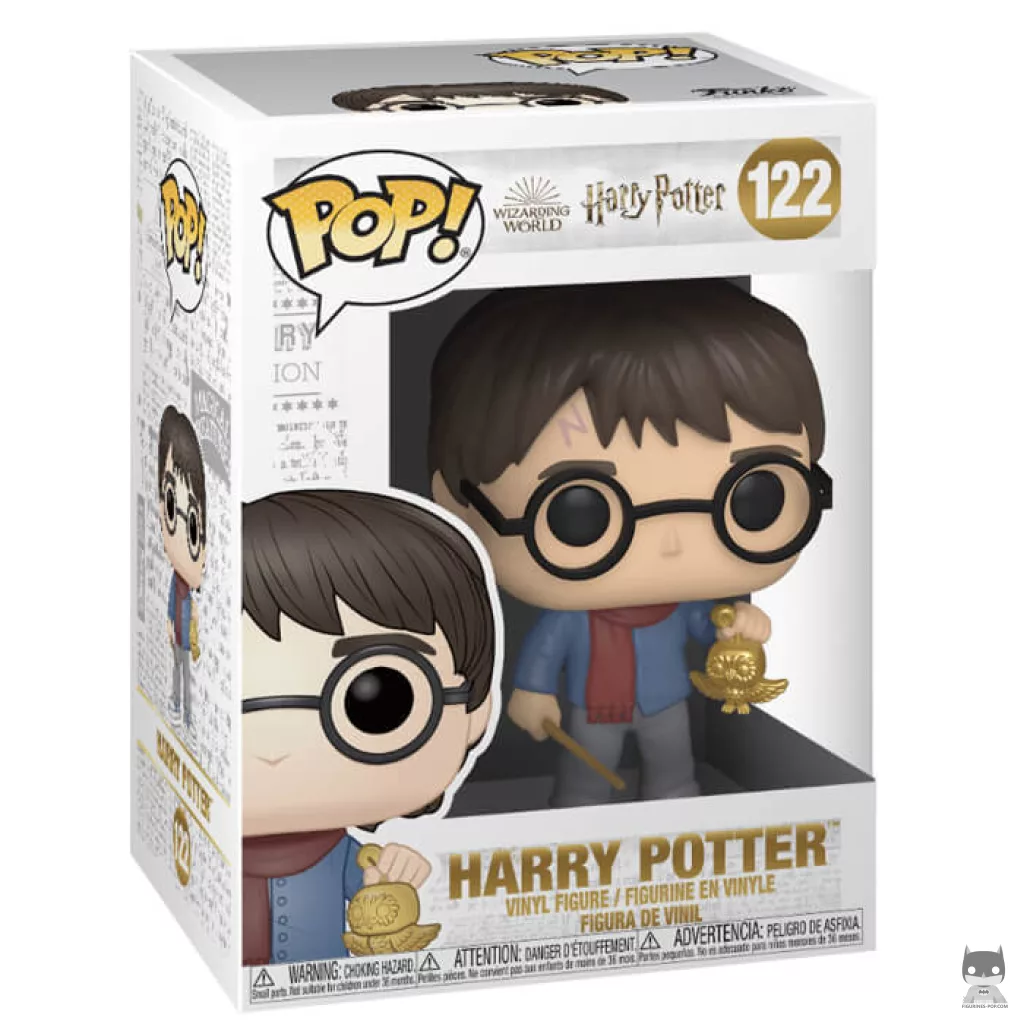 Figura Funko Pop! Harry Potter (Navidad) en su caja