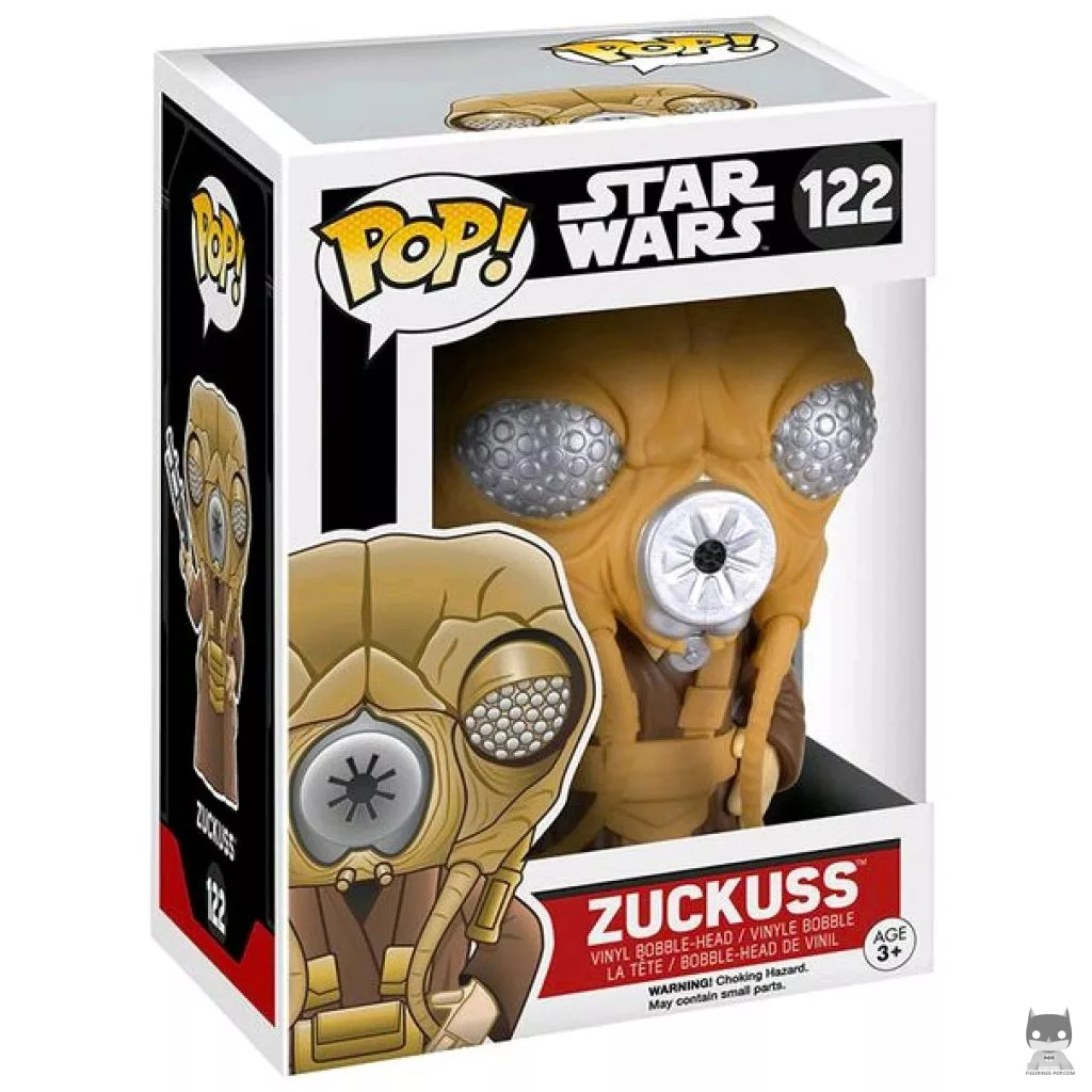 Figura Funko Pop! Zuckuss en su caja