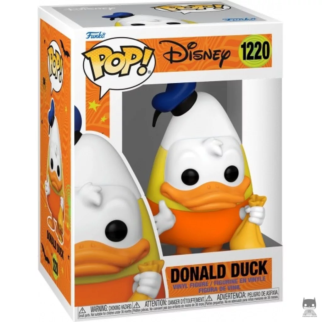 Figura Funko Pop! Pato Donald en su caja