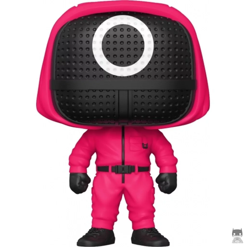 Figura Funko Pop! Soldado rojo con máscara de círculo (El juego del calamar)