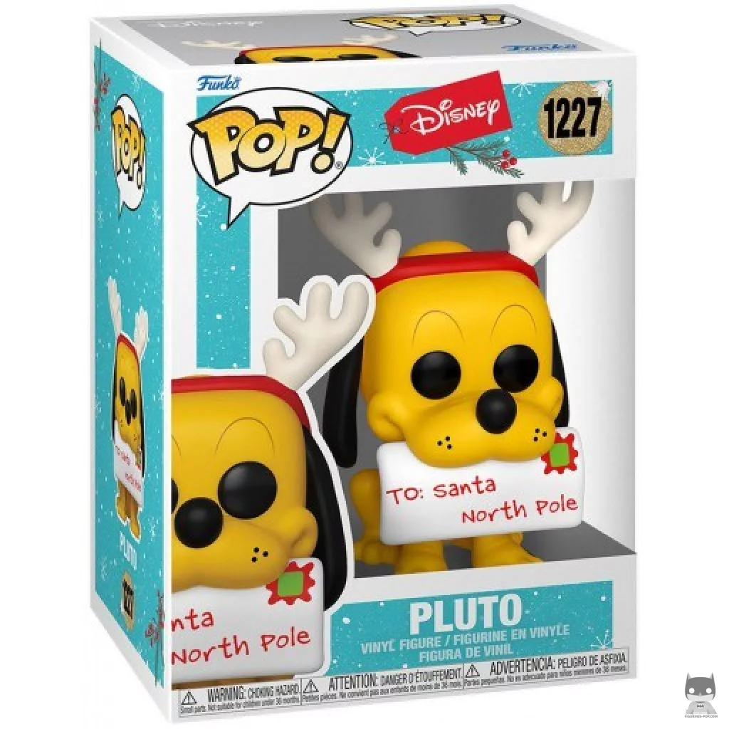 Figura Funko Pop! Pluto en su caja