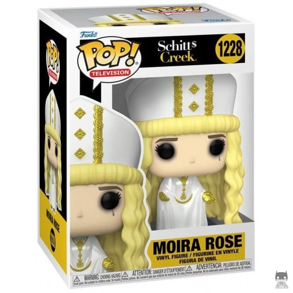 Figura Funko Pop! Moira Rose (Boda) en su caja