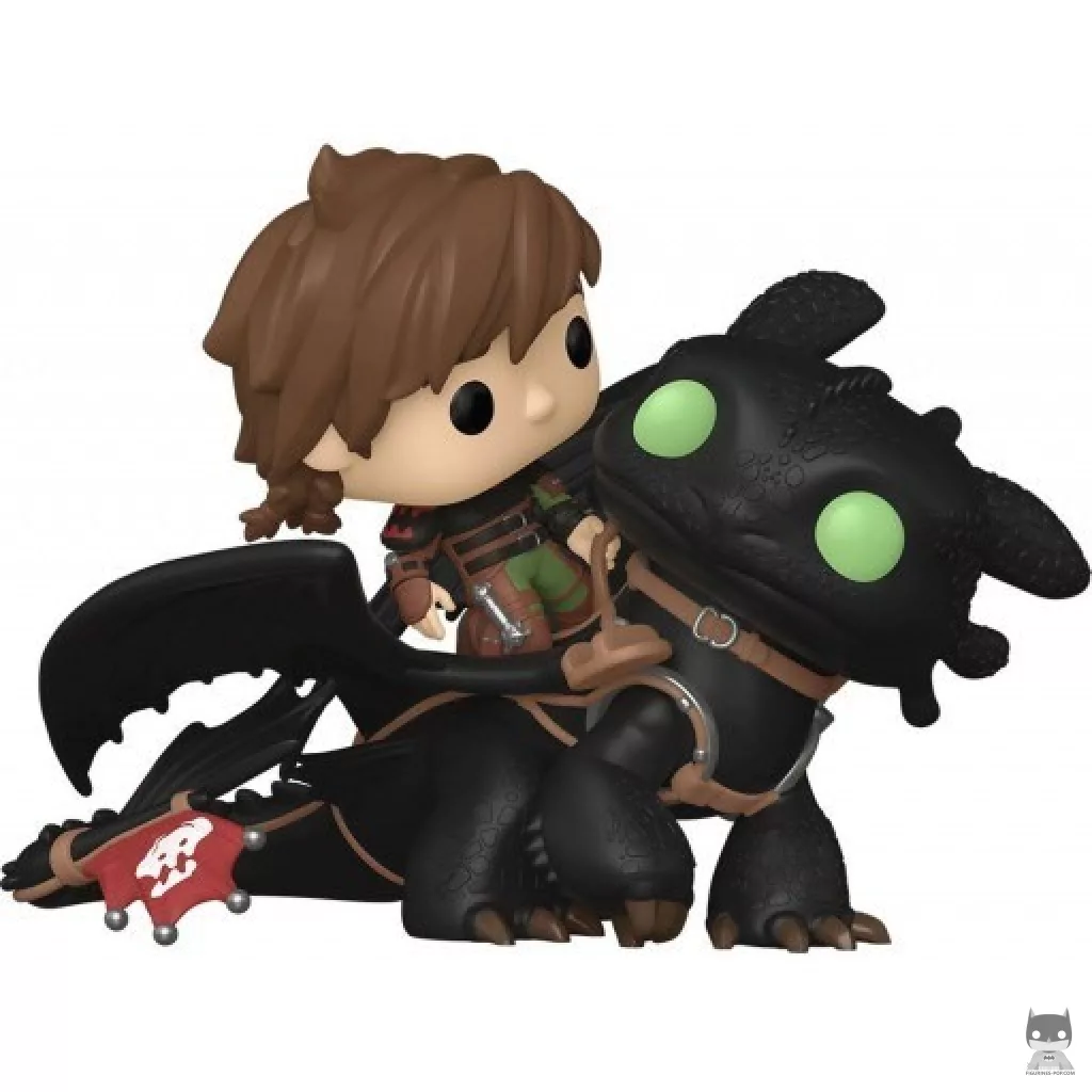 Figura Funko Pop! Hipo sobre Desdentao (Cómo entrenar a tu dragón)