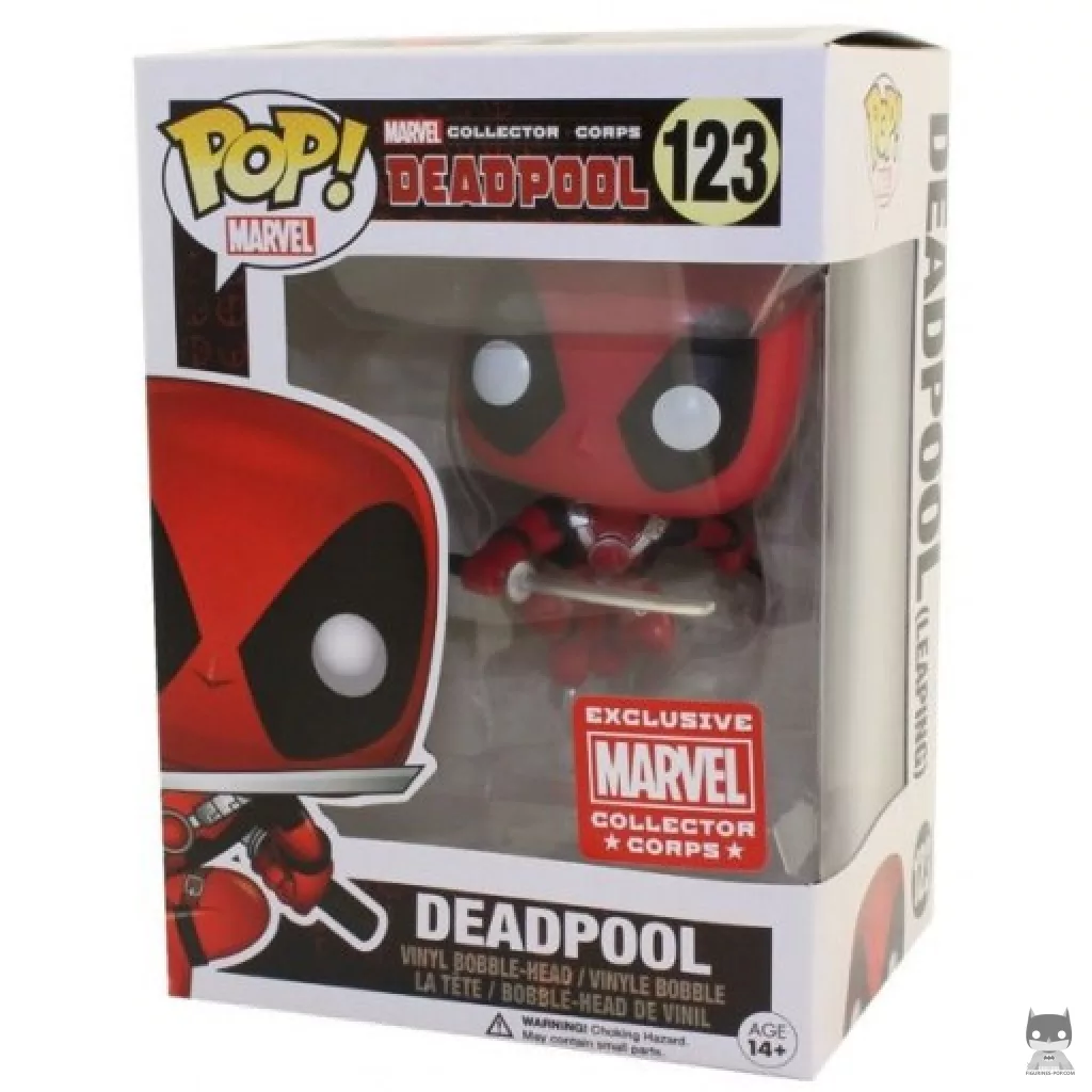 Figura Funko Pop! Deadpool en su caja