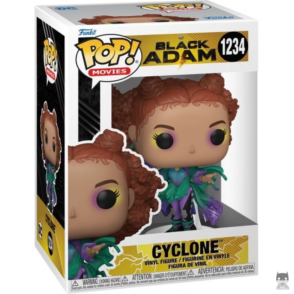 Figura Funko Pop! Ciclón en su caja