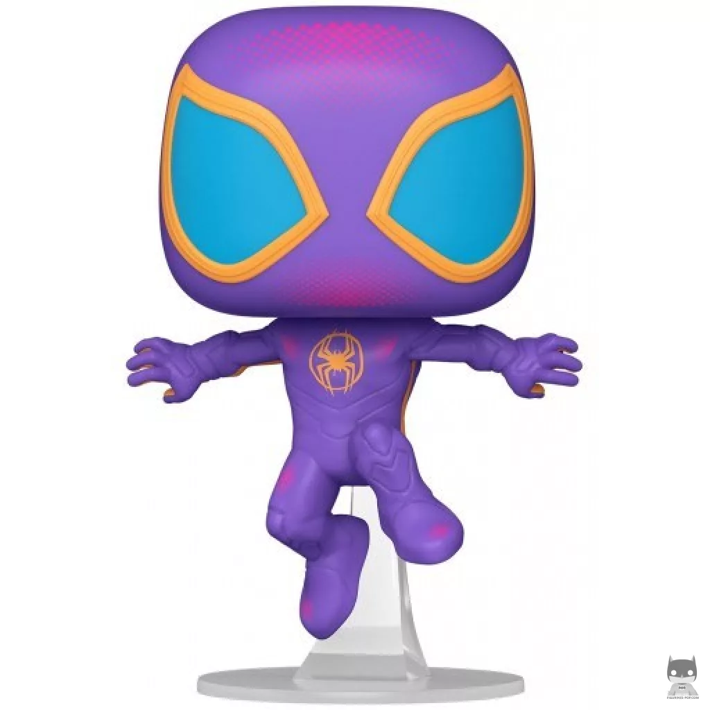 Figura Funko Pop! Spider-Man (Supersized & Luz negra) (Spider-Man: Cruzando el Multiverso)