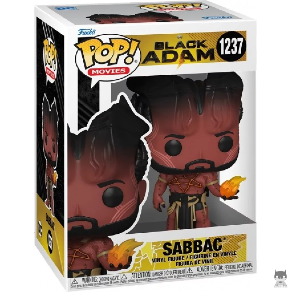 Figura Funko Pop! Sabbac en su caja