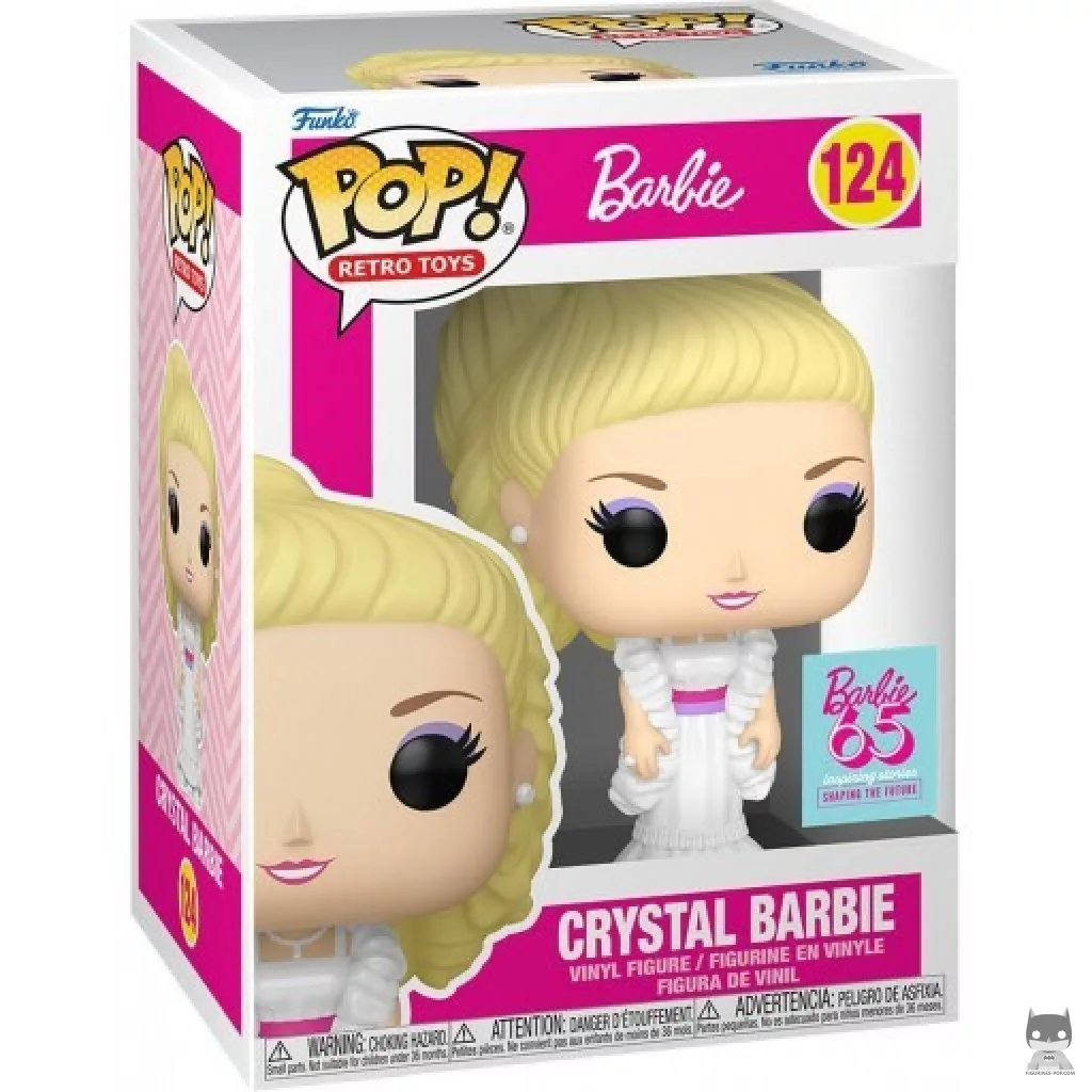 Figura Funko Pop! Barbie Crystal en su caja