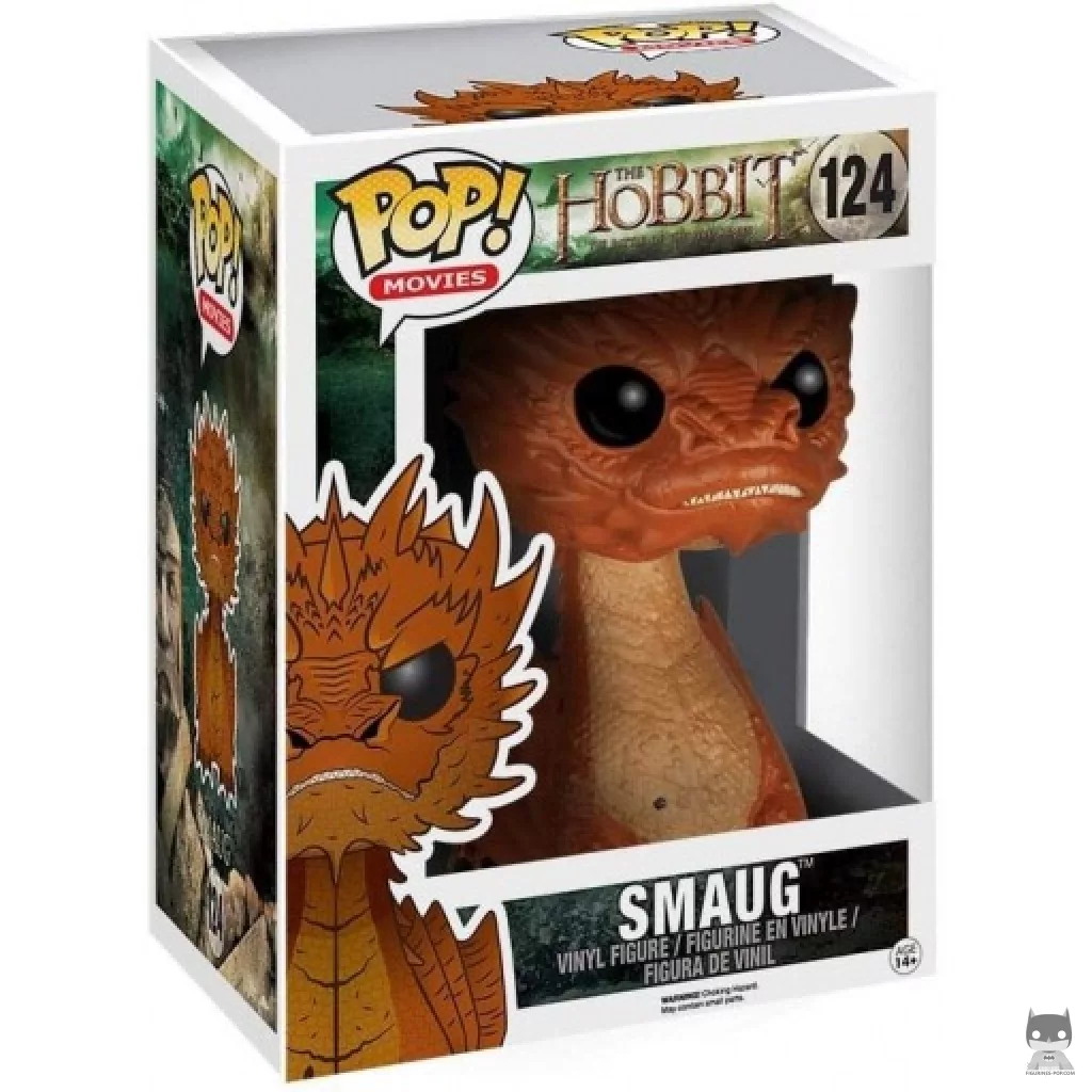 Figura Funko Pop! Smaug (Supersized) en su caja