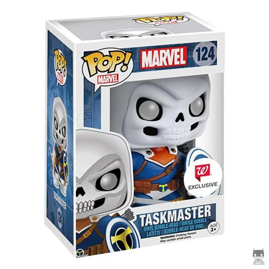 Figura Funko Pop! Taskmaster en su caja