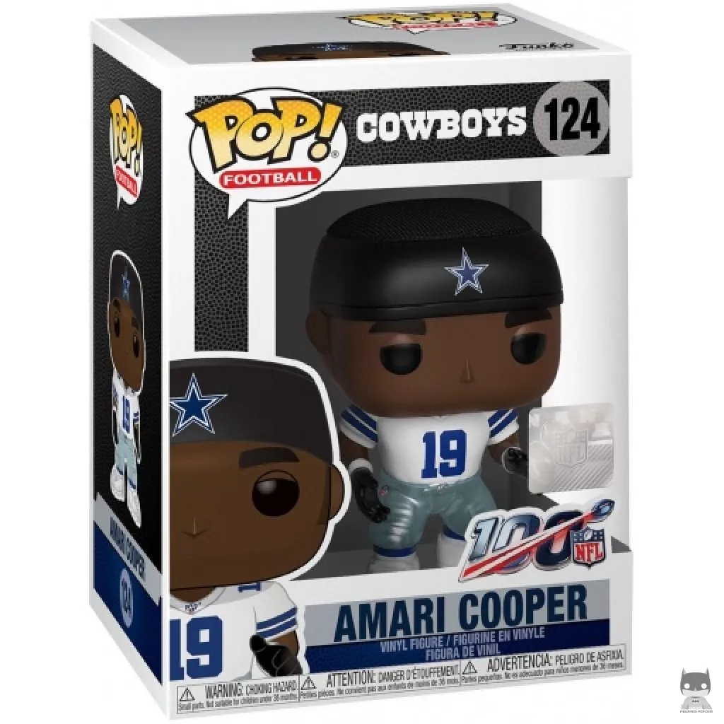 Figura Funko Pop! Amari Cooper en su caja