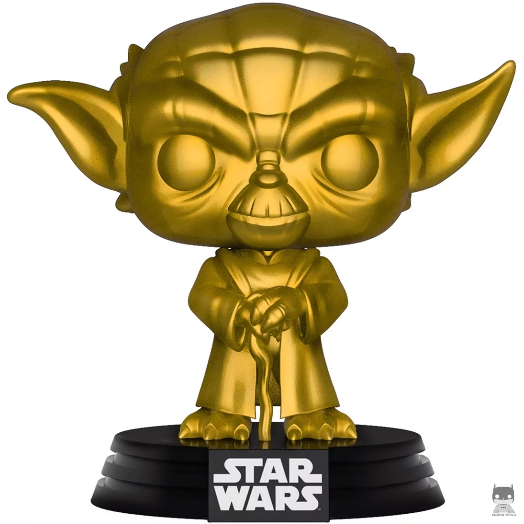 Figura Funko Pop! Yoda (Dorado) (Star Wars (colección dorada))