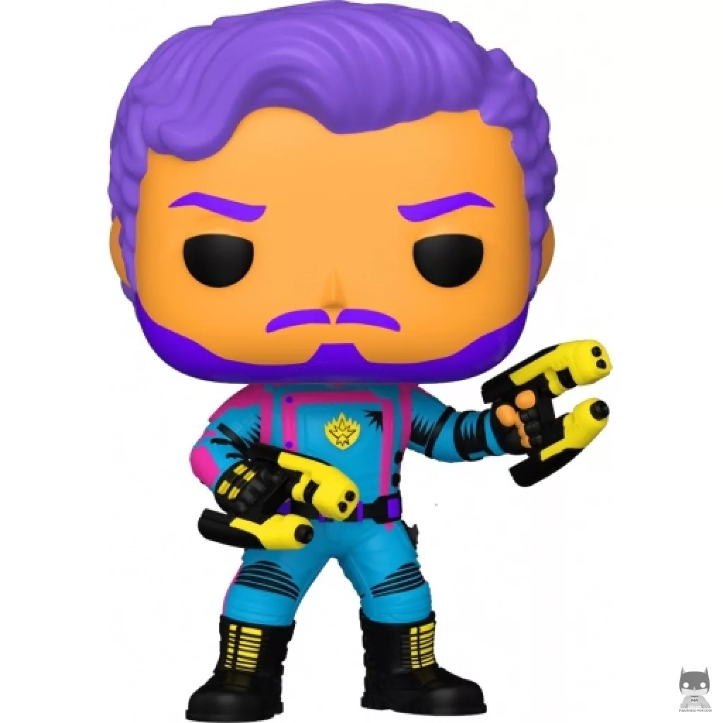 Figura Funko Pop! Star-Lord (Luz negra) (Guardianes de la Galaxia Vol. 3)