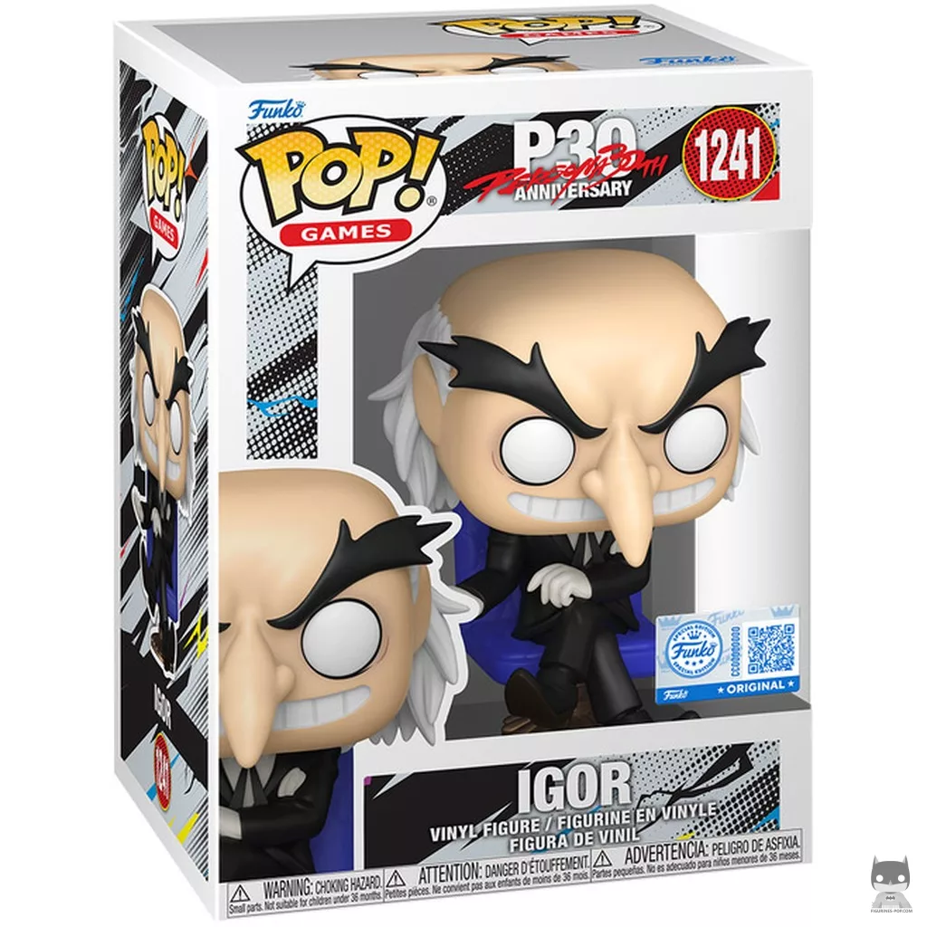 Figura Funko Pop! Igor (30.º aniversario) en su caja