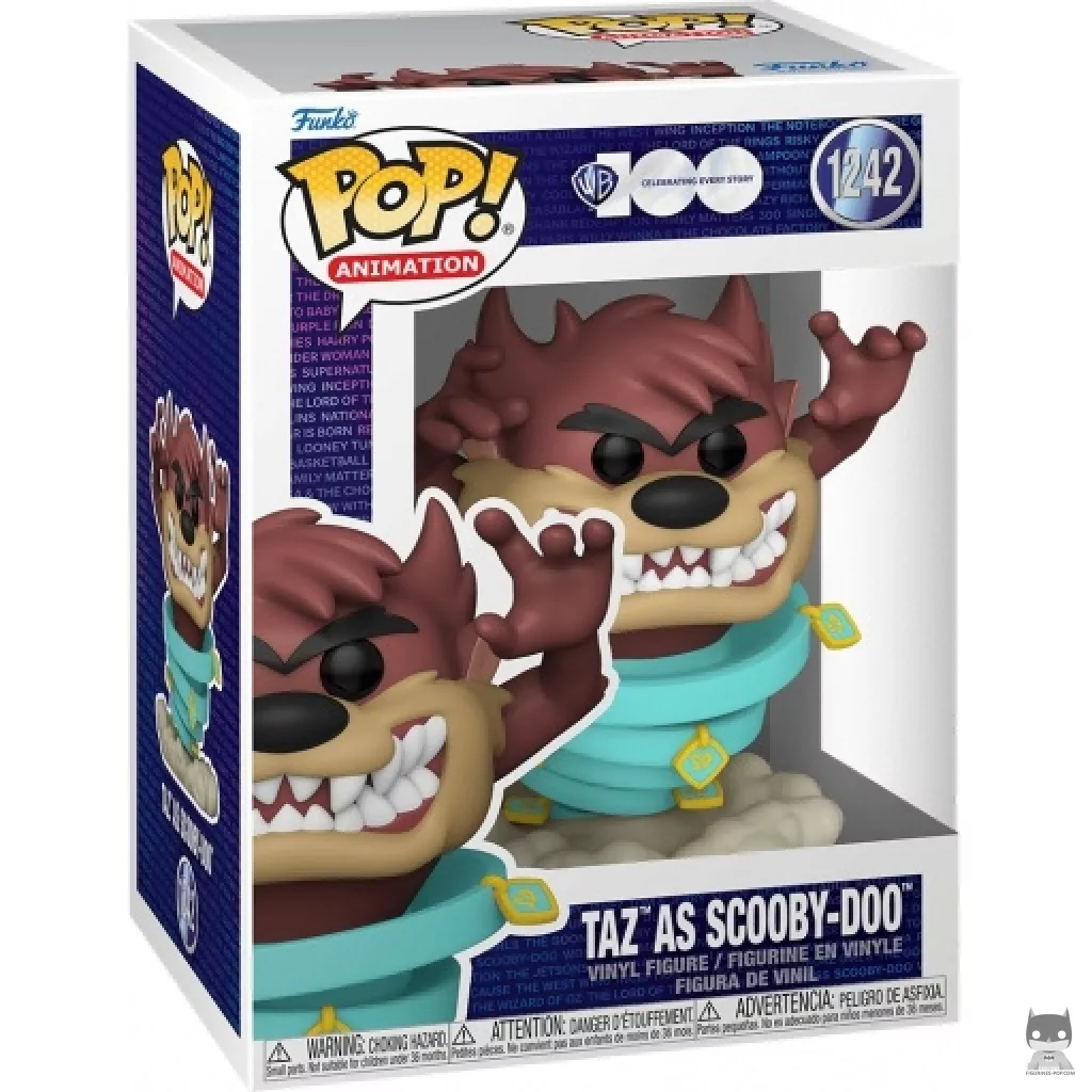 Figura Funko Pop! Taz como Scooby-Doo en su caja