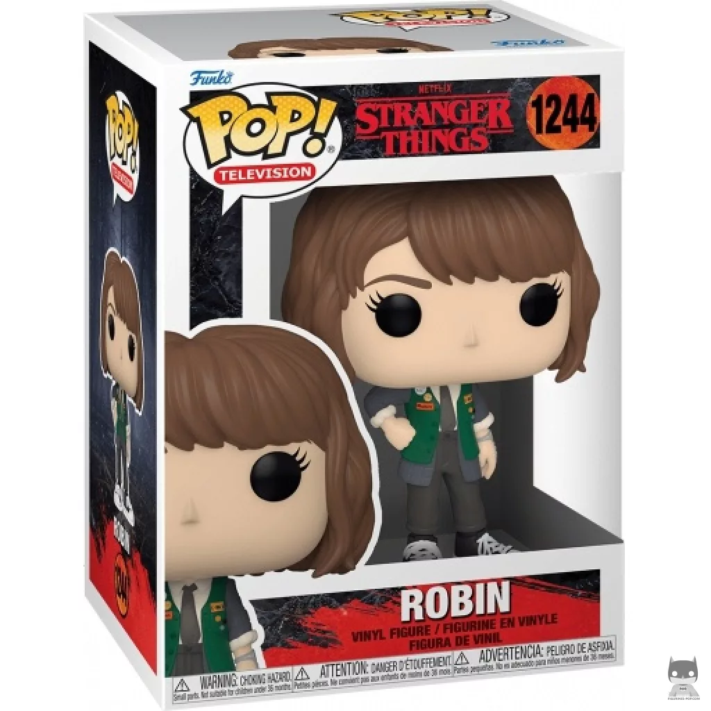 Figura Funko Pop! Robin en su caja