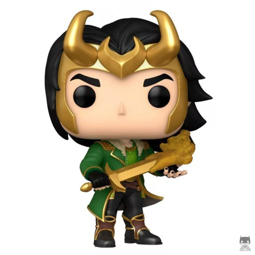 Figura Funko Pop! Loki, Agente de Asgard (Marvel Comics)