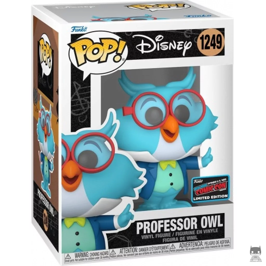 Figura Funko Pop! Profesor Búho en su caja