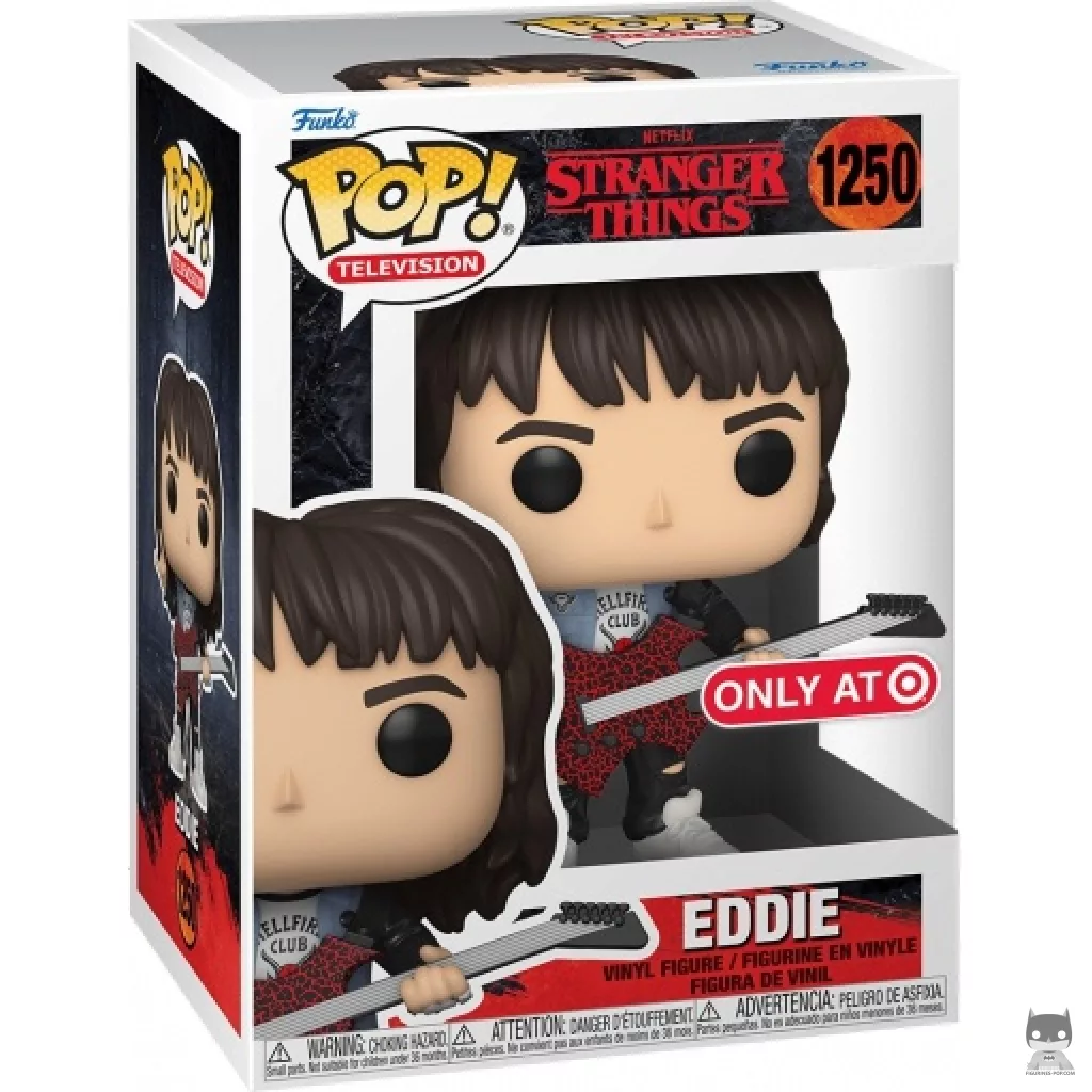 Figura Funko Pop! Eddie en su caja