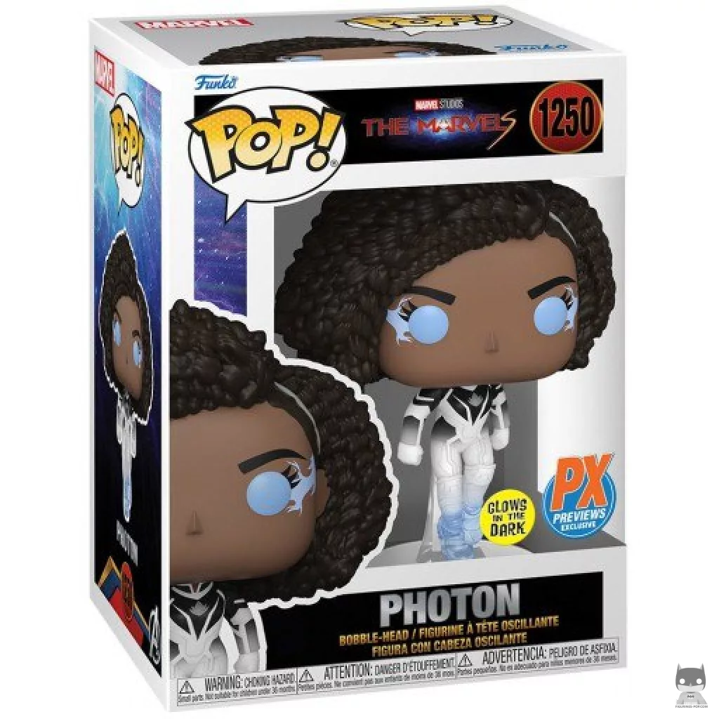 Figura Funko Pop! Photon (Brilla en la oscuridad) en su caja