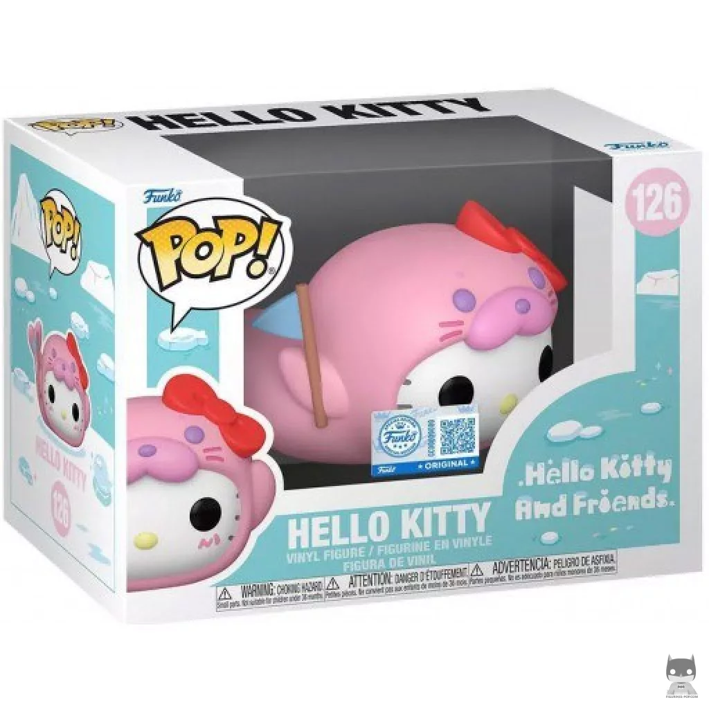 Figura Funko Pop! Hello Kitty (Cría de foca) en su caja