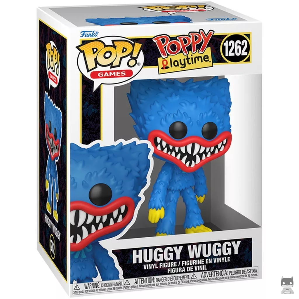 Figura Funko Pop! Huggy Wuggy en su caja