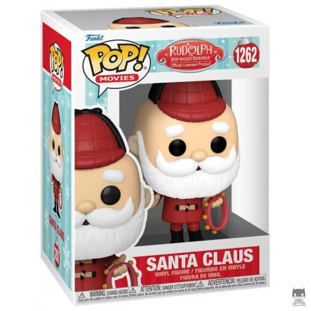Figura Funko Pop! Papá Noel en su caja