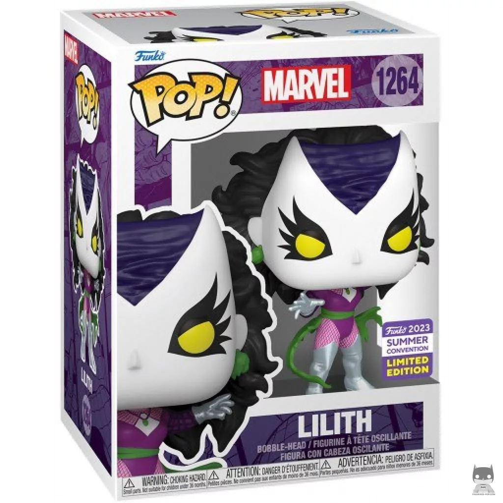 Figura Funko Pop! Lilith "Madre de los Demonios" en su caja
