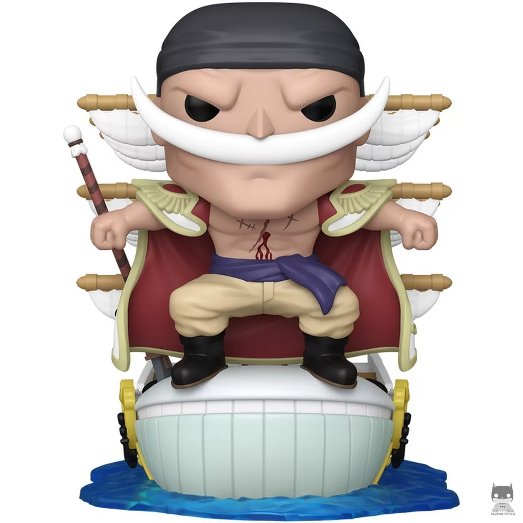 Figura Funko Pop! Barbablanca con el Moby Dick (One Piece)