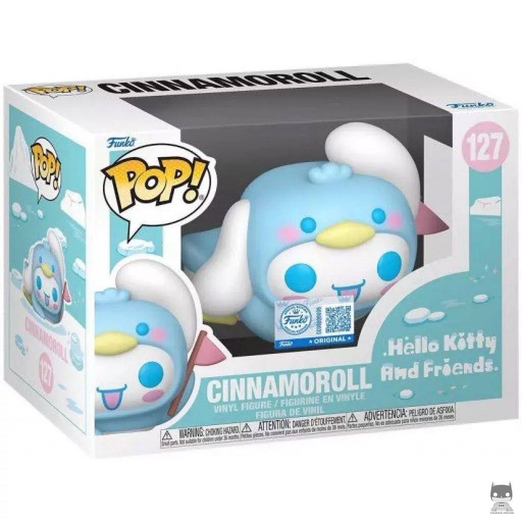 Figura Funko Pop! Cinnamoroll (Pingüino) en su caja