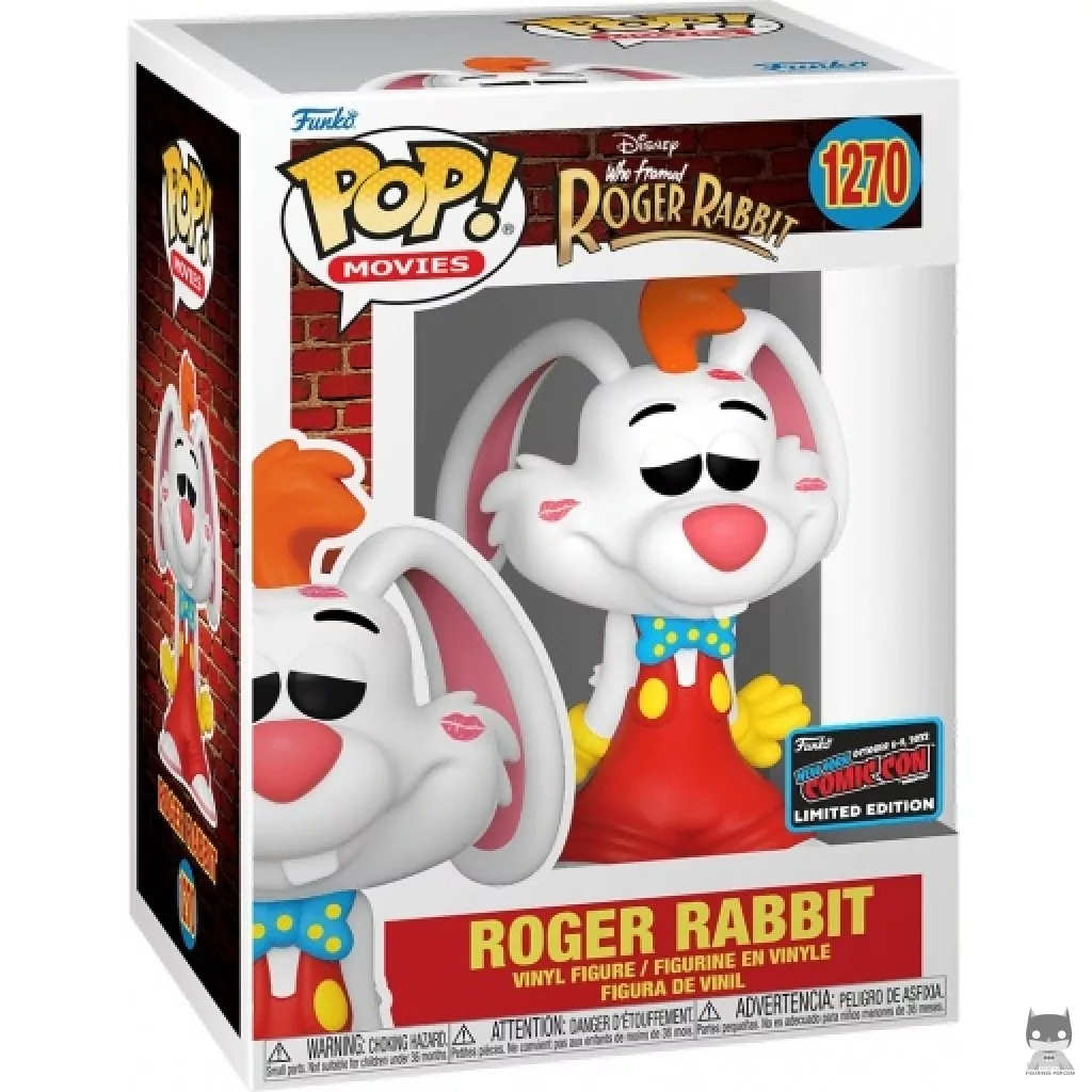 Figura Funko Pop! Roger Rabbit en su caja