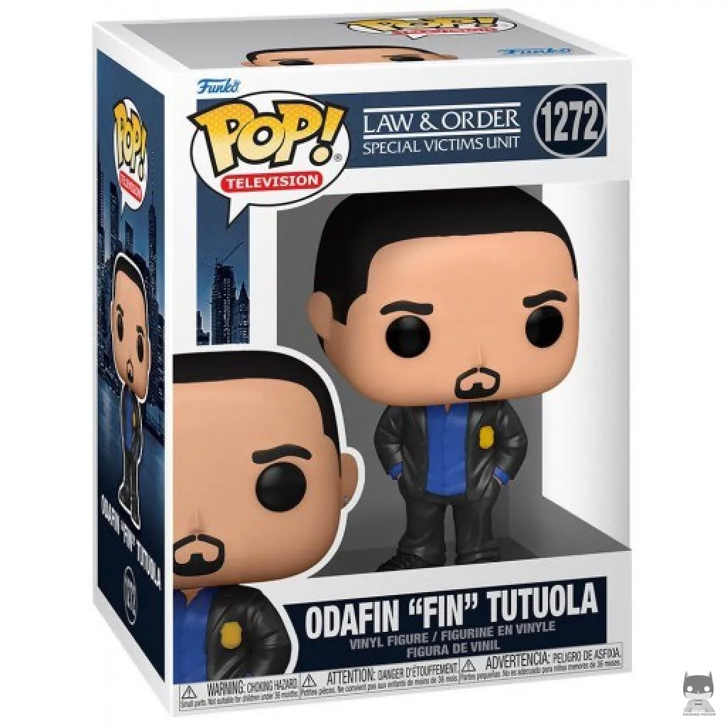 Figura Funko Pop! Odafin "Fin" Tutuola en su caja