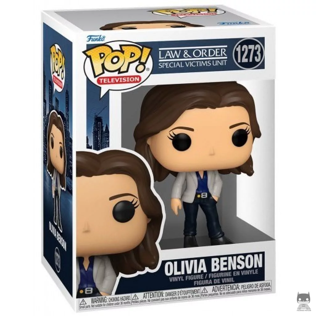 Figura Funko Pop! Olivia Benson en su caja