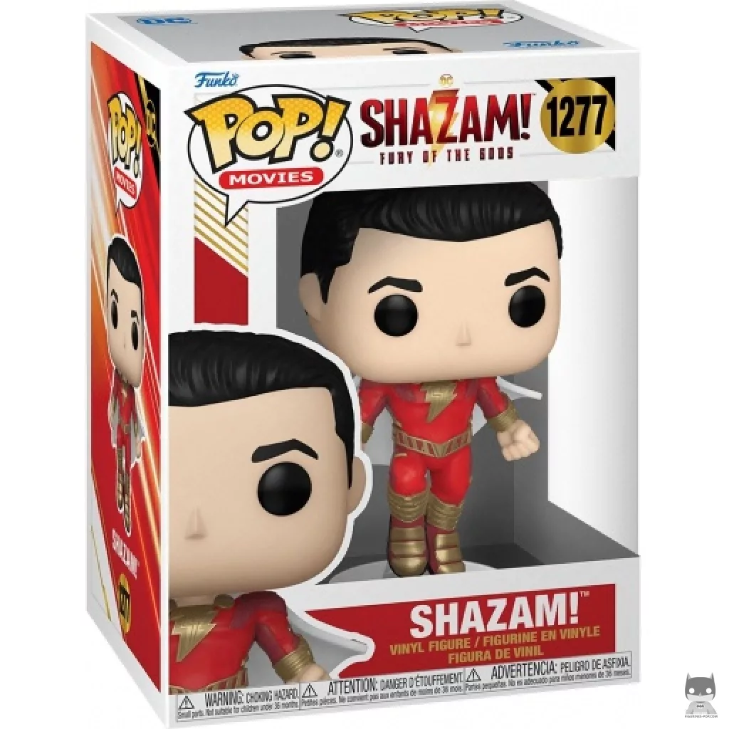 Figura Funko Pop! ¡Shazam! en su caja