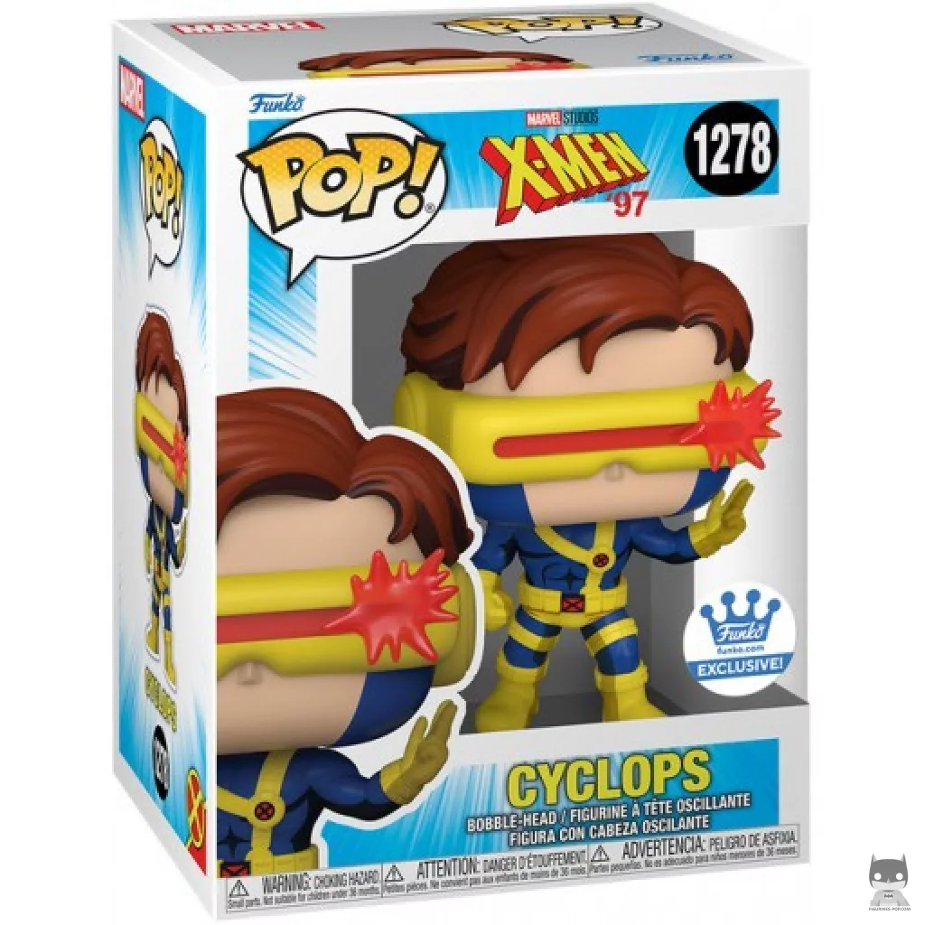 Figura Funko Pop! Cíclope en su caja