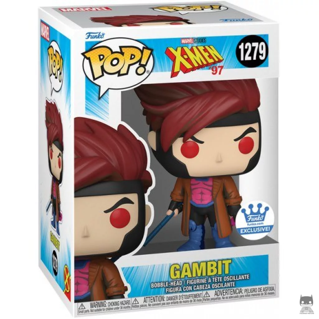 Figura Funko Pop! Gambit en su caja