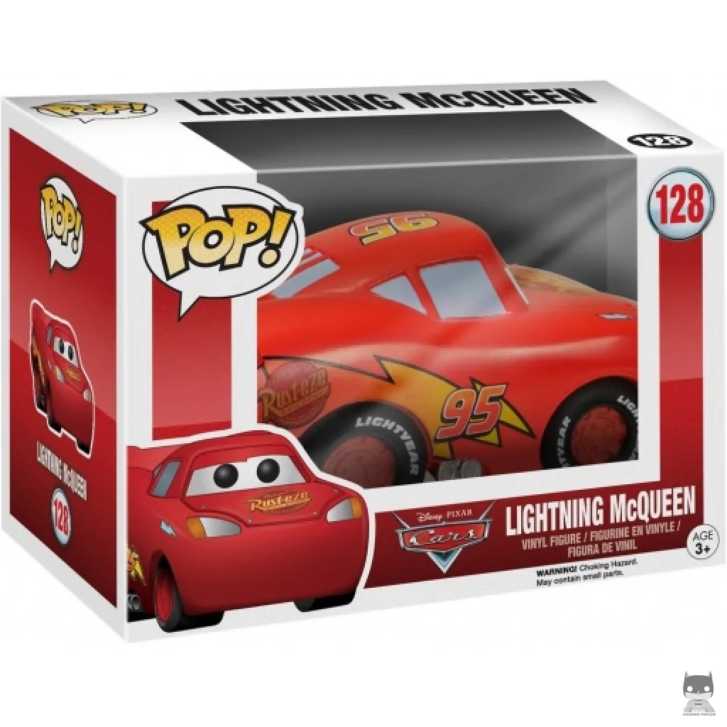 Figura Funko Pop! Rayo McQueen en su caja
