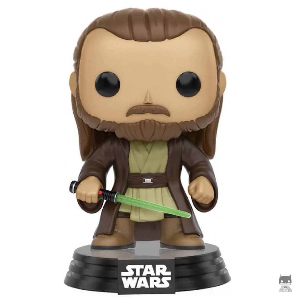 Figura Funko Pop! Qui Gon Jinn (Star Wars: Episodio I, La amenaza fantasma)