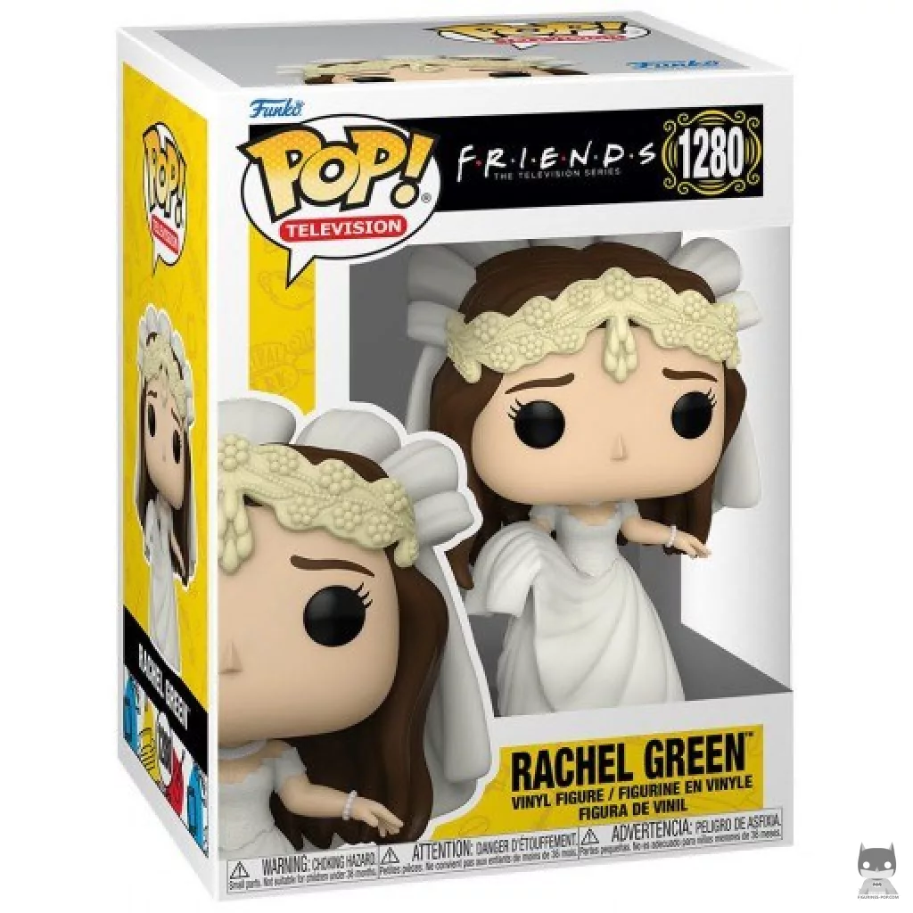 Figura Funko Pop! Rachel Green boda en su caja