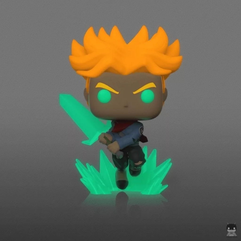 Figura Funko Pop! Trunks Super Saiyan con espada (Brilla en la oscuridad) (Dragon Ball Super (DBS))